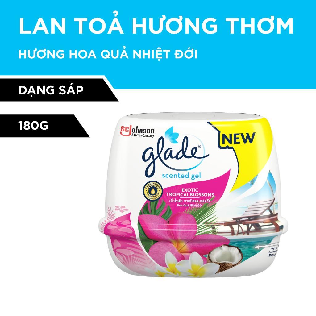 GLADE Sáp Thơm Hương Hoa Quả Nhiệt Đới 180g