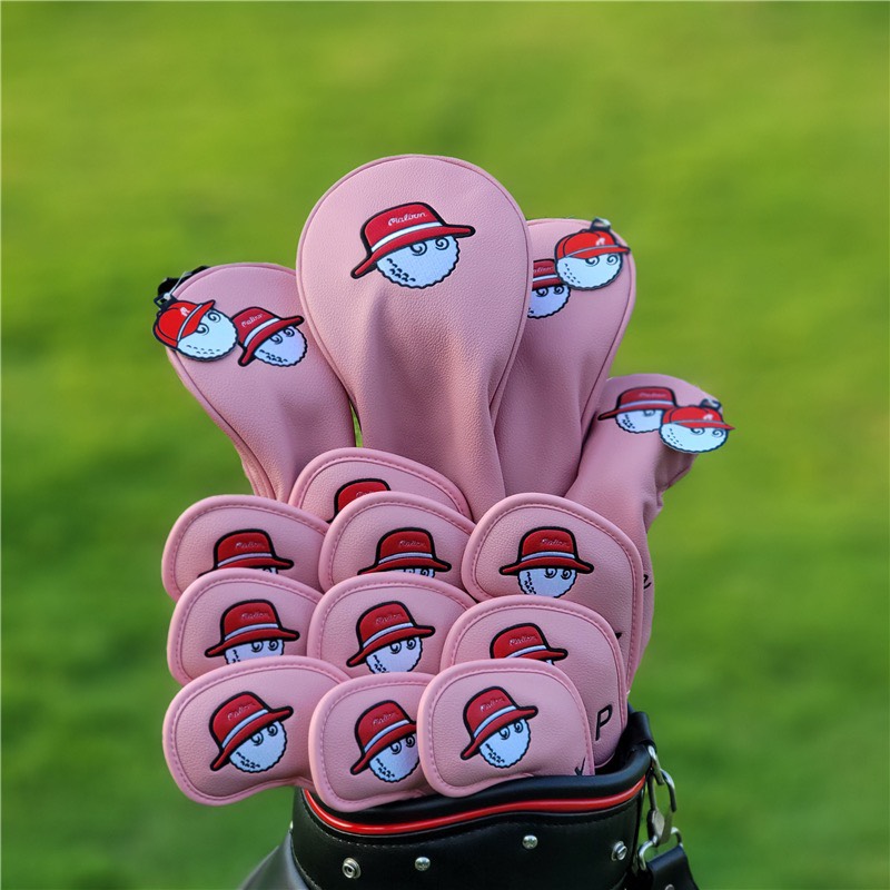 Malbon golf Set cover gậy golf Malbon bọc đầu gậy sắt da PU chống trầy xước bụi bẩn ( 10 chiếc ) BD033