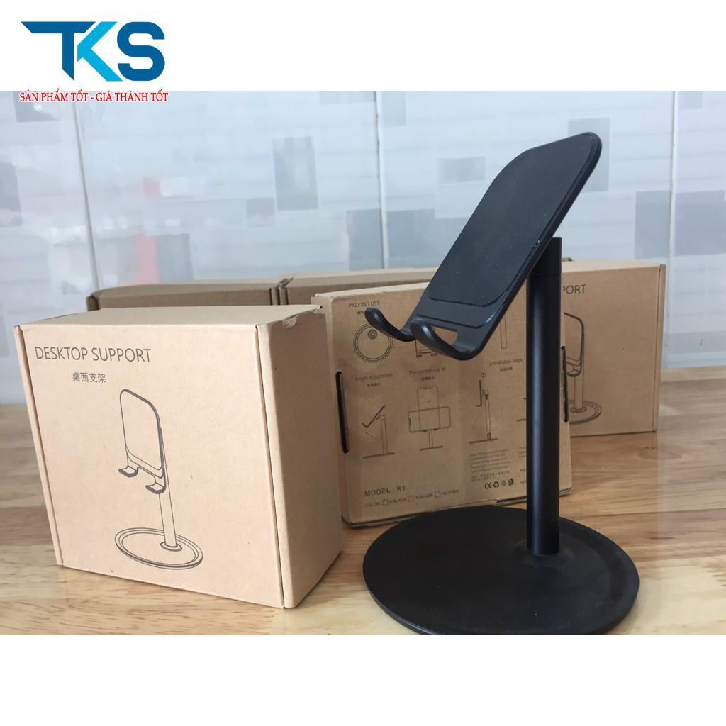 Giá đỡ cho điện thoại k1 desktop support, chân đế chắc chắn, để được nhiều loại điện thoại kích thước lớn