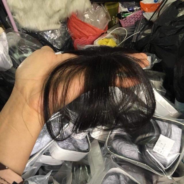 Mái thưa cột che hói tóc thật