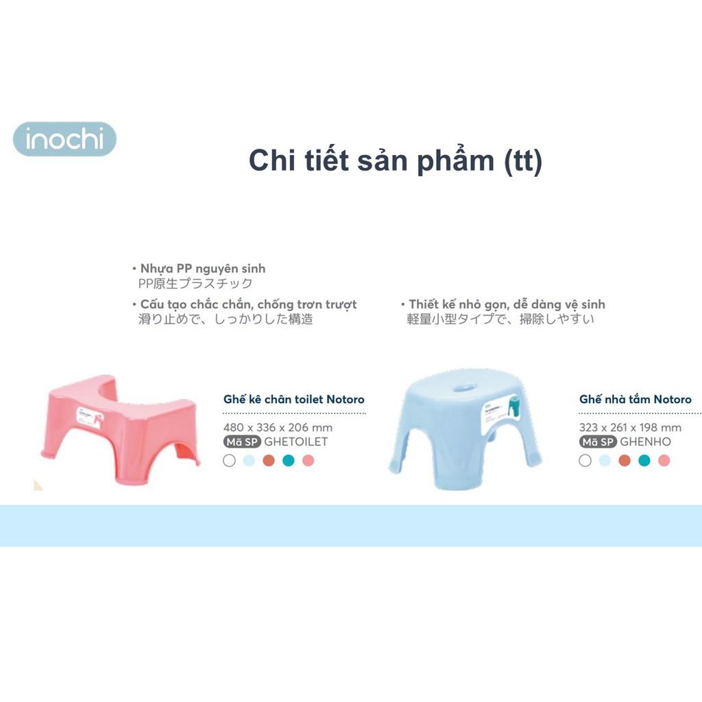 Ghế nhựa thấp Nhà Tắm Notoro INOCHI Dành cho Mẹ Và Bé Nhựa Cao Cấp Chắc Chắn Với Chiều Cao Phù Hợp Cho Bé