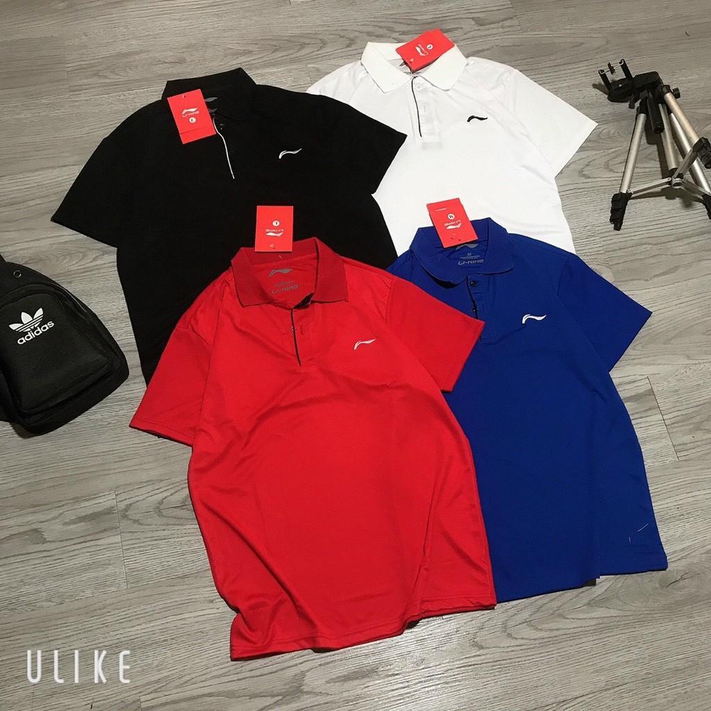 Áo Thun Nam Có Cổ Tay Ngắn Polo Nam Thêu Logo Ngưc Thể Thao 4 maufCao Cấp