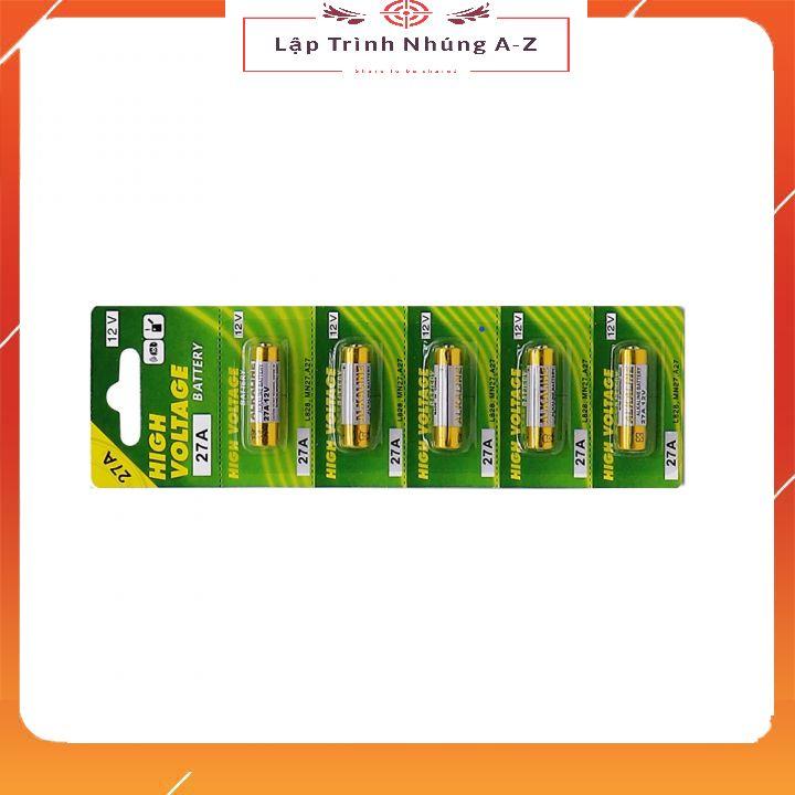 [Lập Trình Nhúng A-Z][G7] Pin 12V 27A/23A Alkaline Dùng Cho Điều Khiển