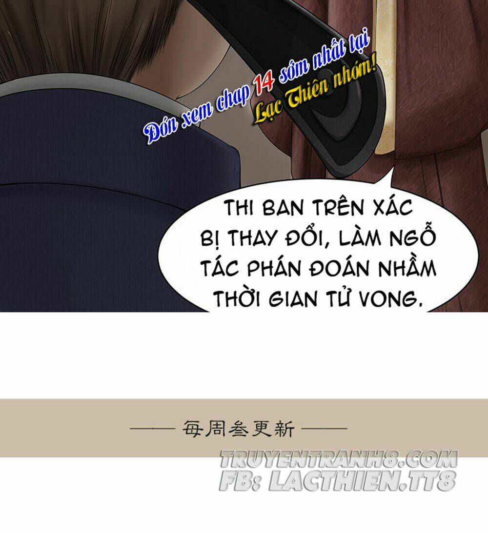 nữ ngỗ tác họa cốt chapter 13 27