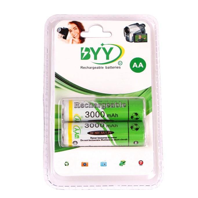 Bộ 2 Pin sạc AA - Byy