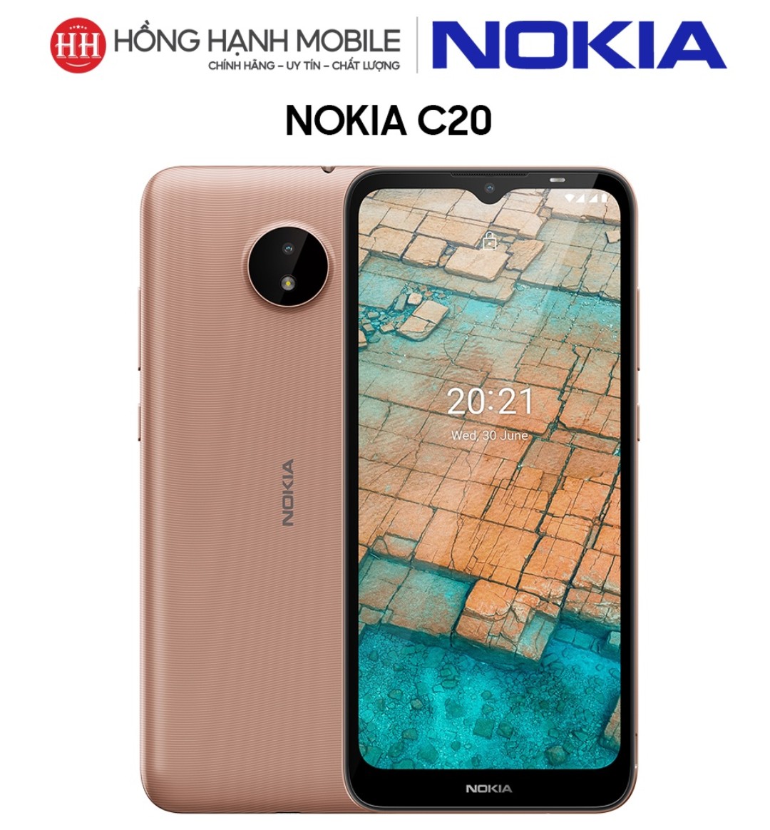 Điện Thoại Nokia C20 2GB/32GB - Hàng Chính Hãng