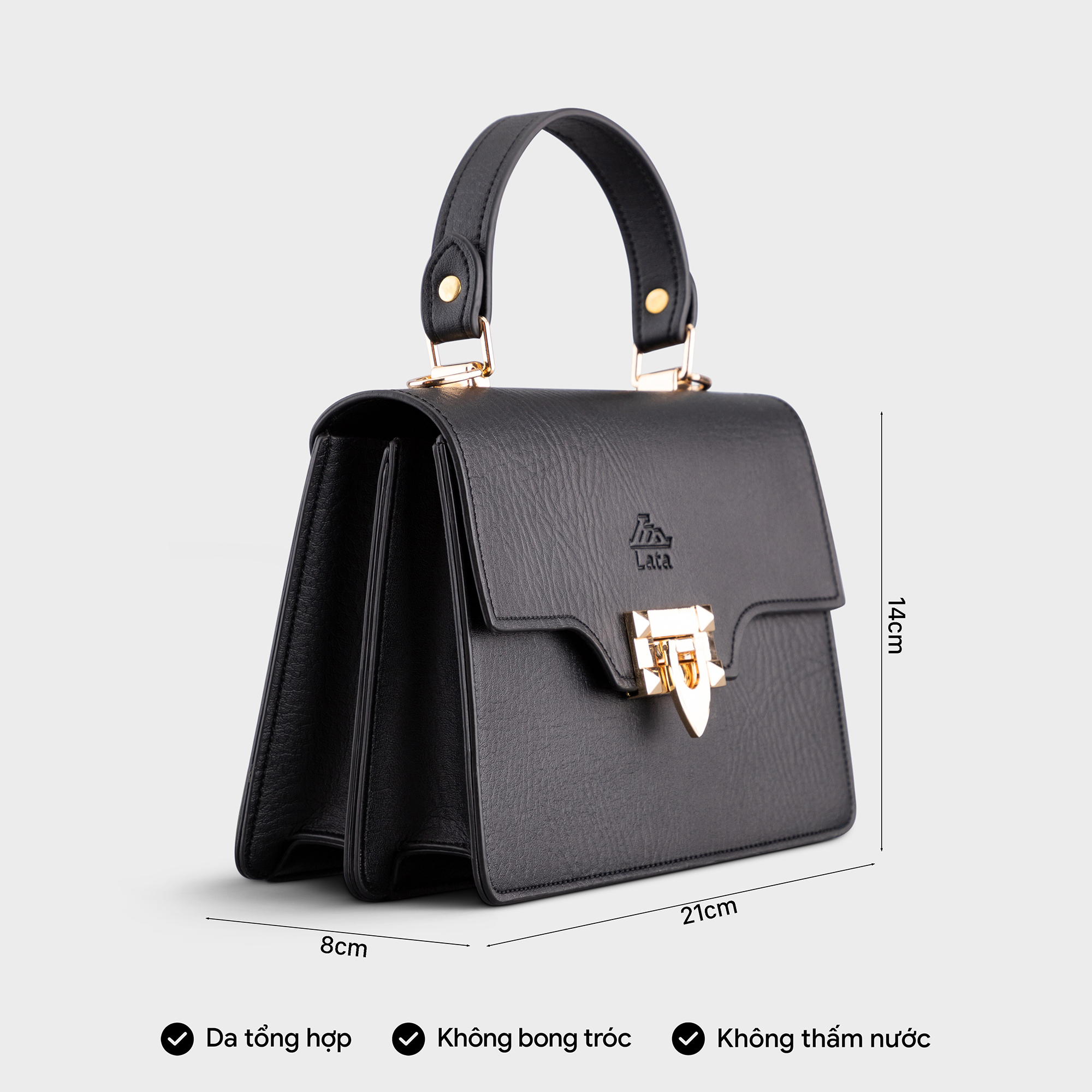 Túi Lata ( Thời trang nữ đi chơi size 21 - Túi đeo chéo nữ HN89 )