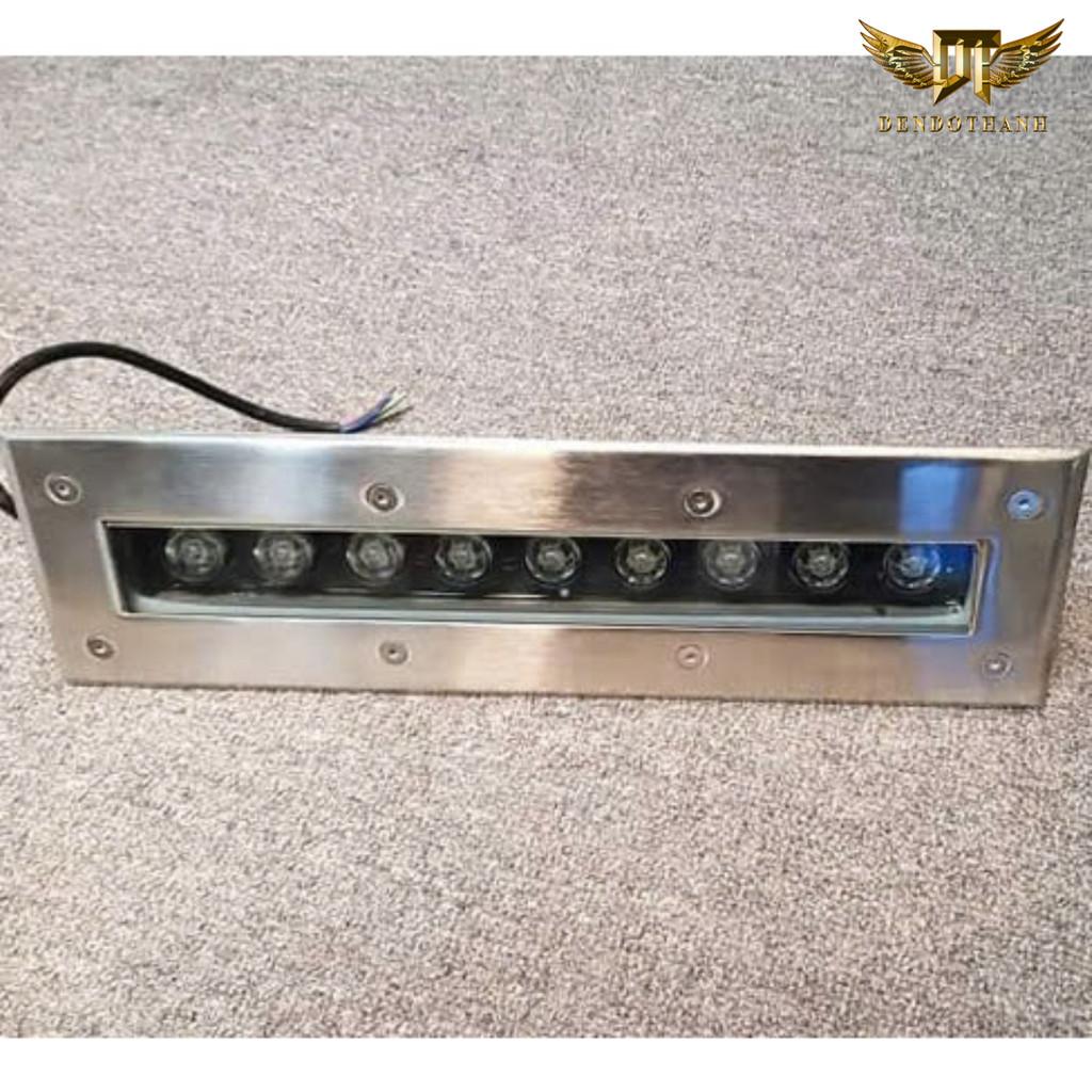 Đèn âm đất thanh chữ nhật RSV87 chỉ dẫn lối trang trí ngoại cảnh sân vườn chống nước ip sử dụng bộ đổi nguồn 24v an toàn - 18w