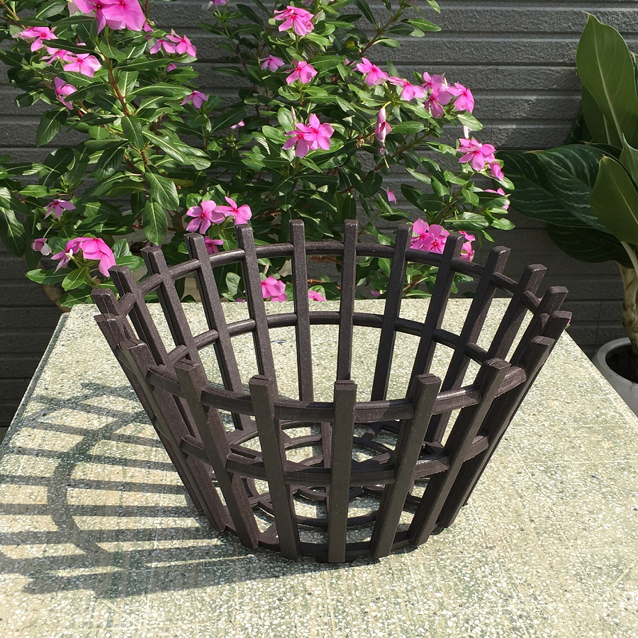 Combo 5 chậu trồng lan giả gỗ 29x15x18cm