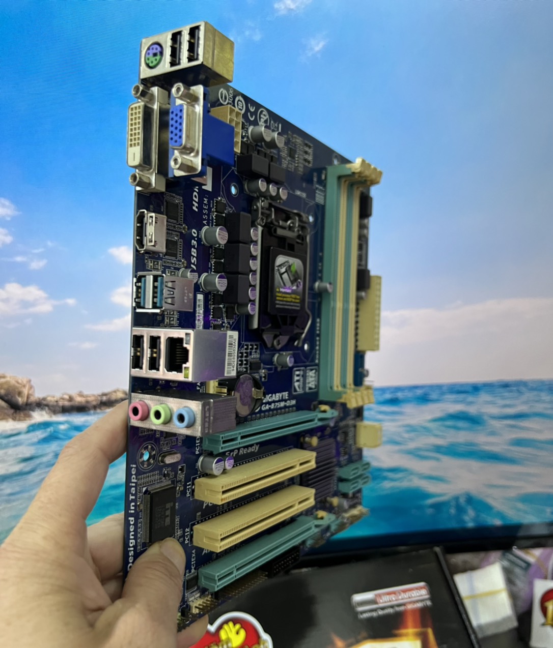 Bo Mạch Chủ (Mainboard) Gigabyte GA B75M-D3H - HÀNG CHÍNH HÃNG