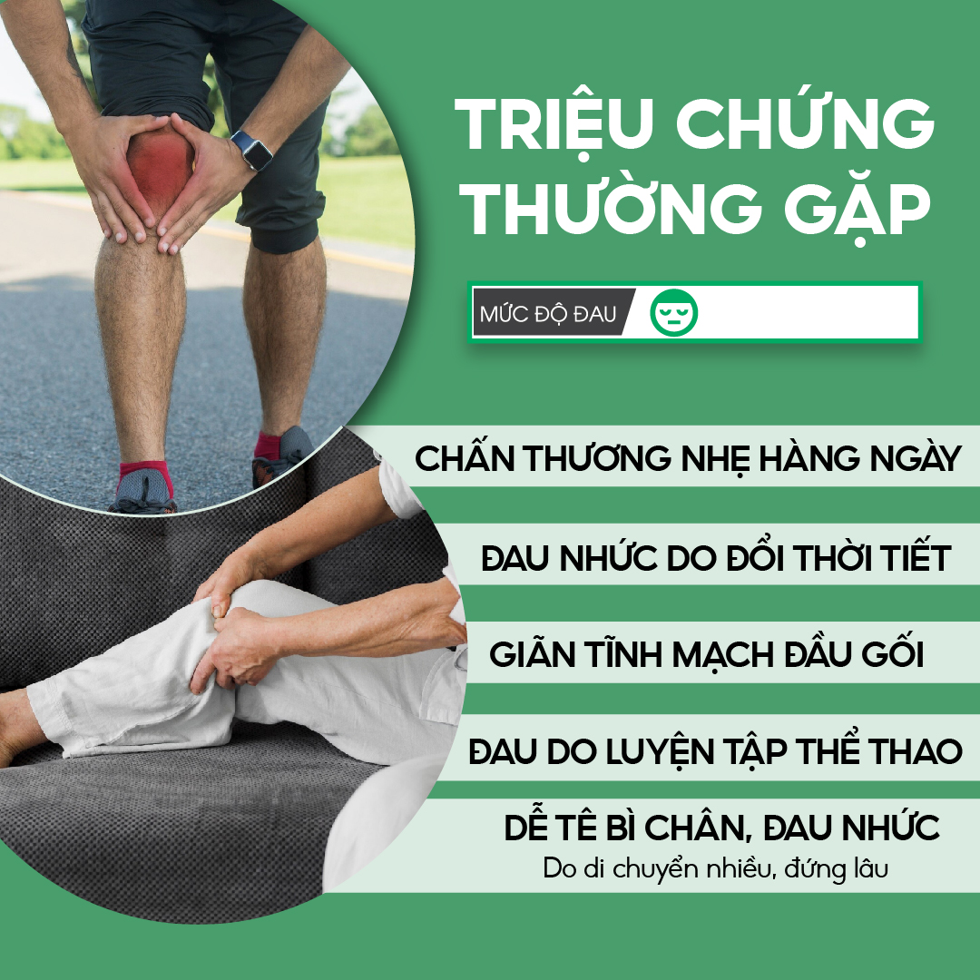 Đai bảo vệ đầu gối loại mềm Phiten knee supporters soft type light AP217014/AP217016