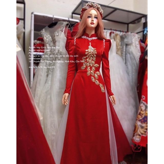 chân váy lưới mặc áo dài
