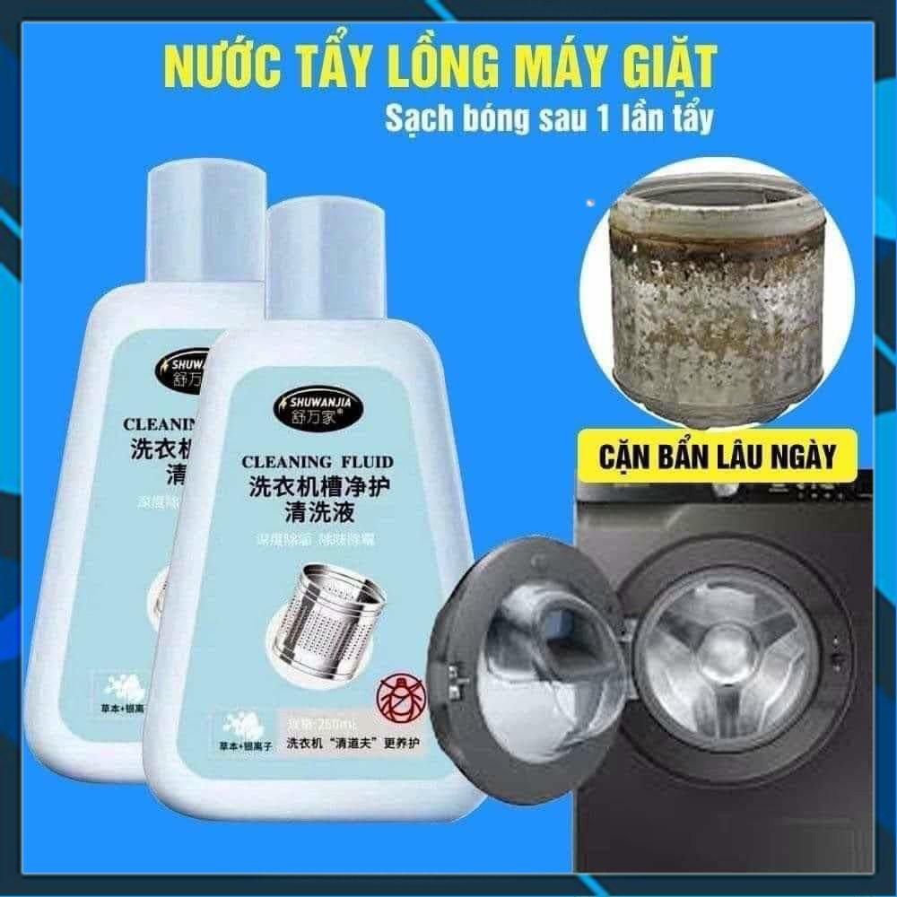 Chai Nước Tẩy Rửa Vệ Sinh Lồng Máy Giặt SHUWANJIA