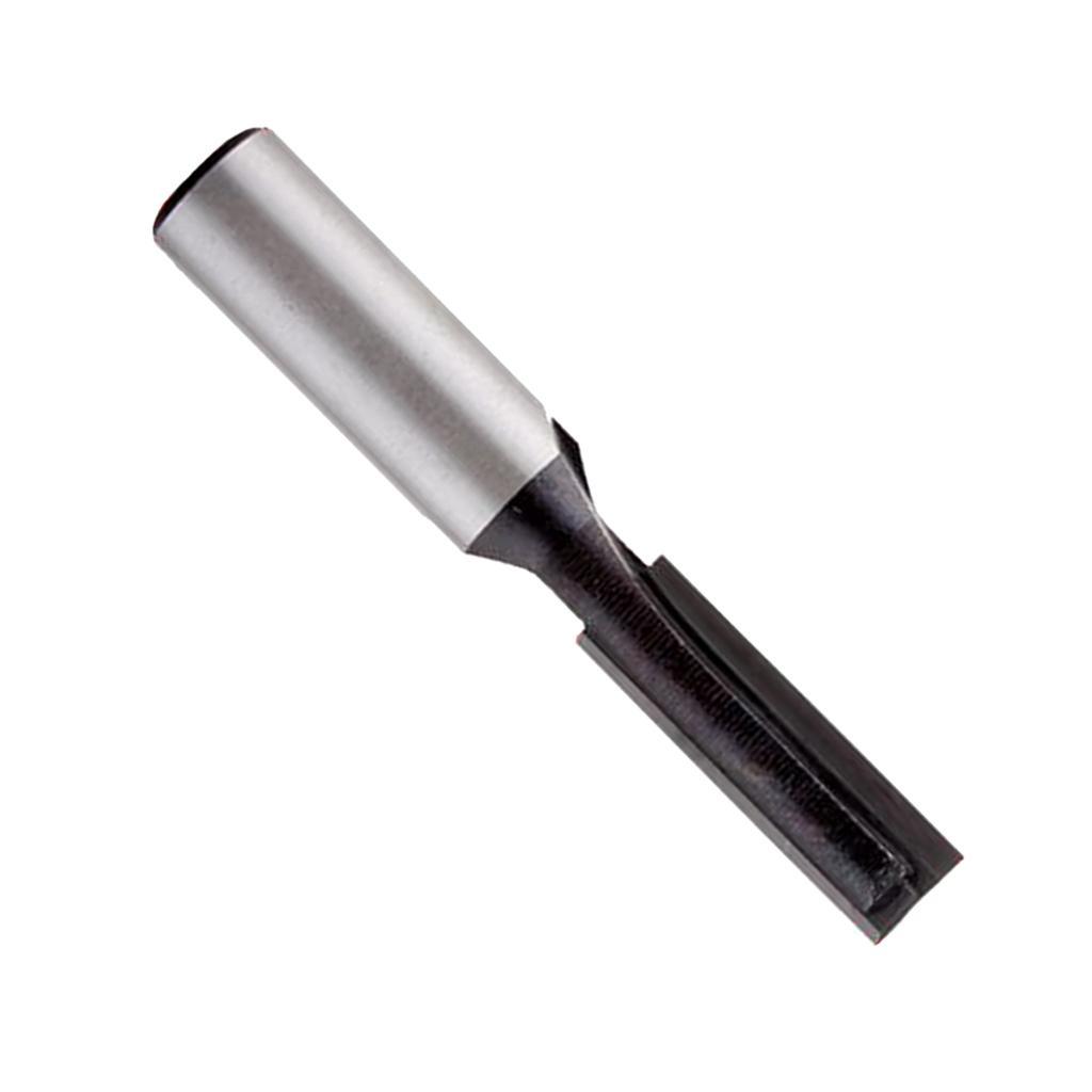 4X CARBIDE STRAIGHT DADO ROUTER BIT WOODWORKING MILLING CUTTER 8MM SHANK NEW