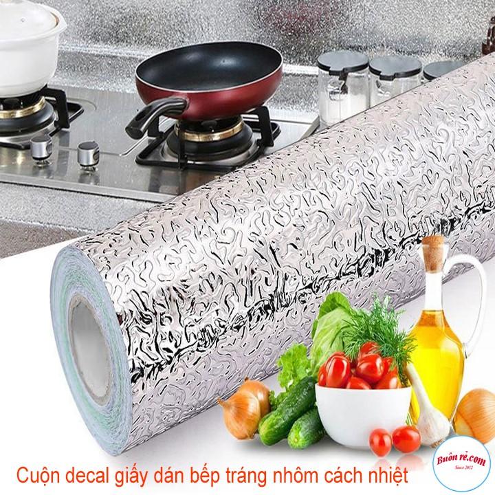 COMBO 3 CUỘN GIẤY DÁN BẾP TRÁNG NHÔM CHỊU NHIỆT ĐA NĂNG 