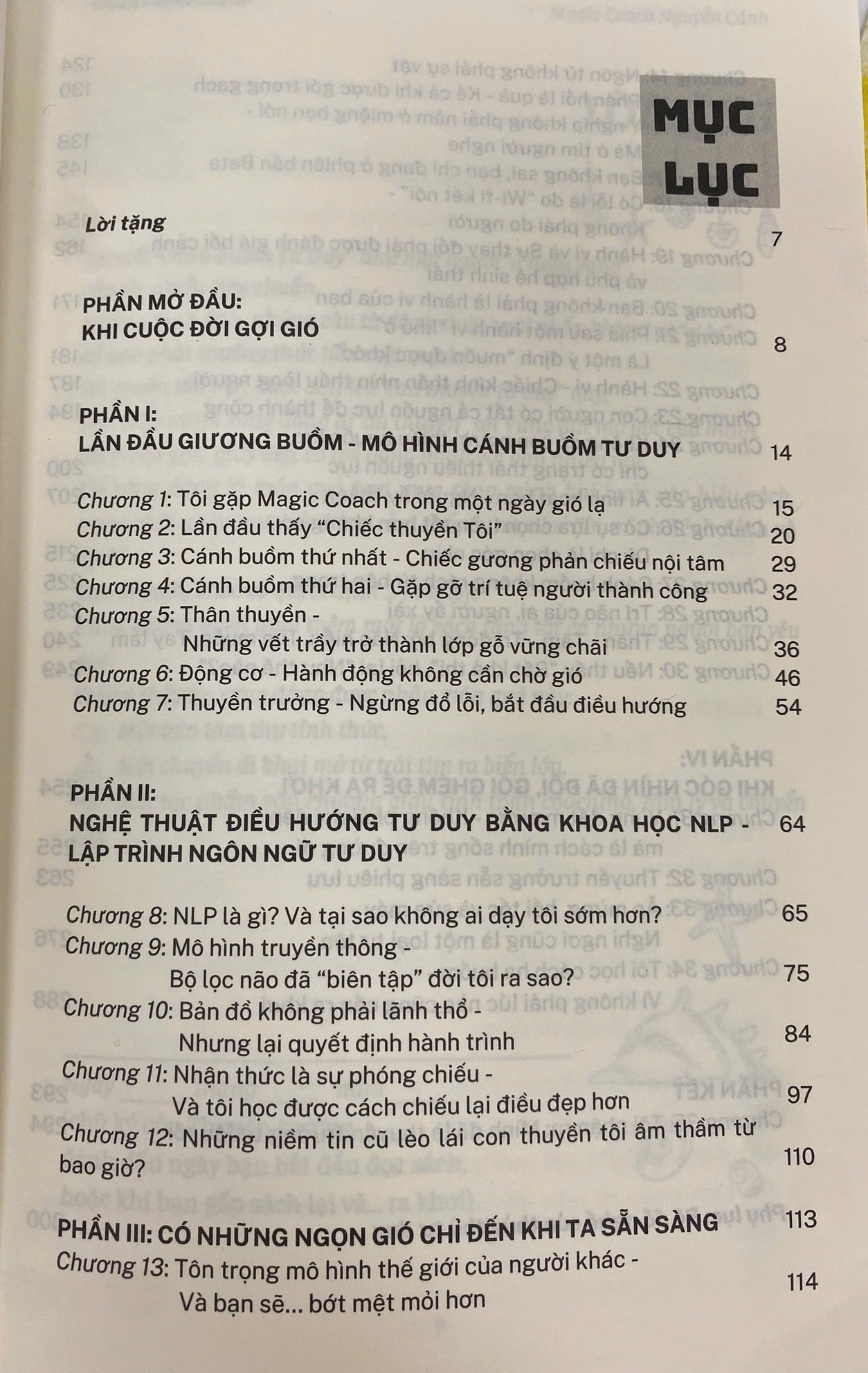 Sách CÁNH BUỒM TƯ DUY