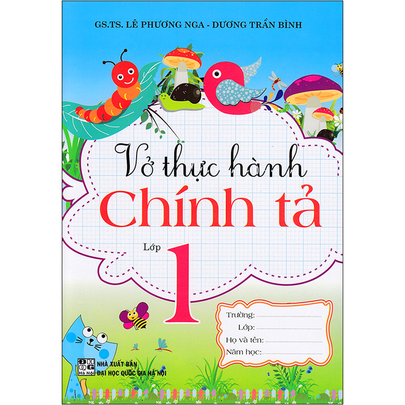 Vở Thực Hành Chính Tả Lớp 1