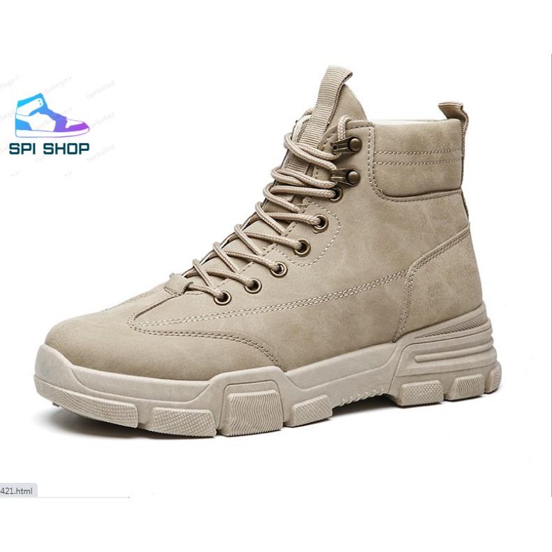 ( HOT Đẹp)Giày cổ cao thời trang nam cao cấp, Giày thể thao/ Sneakers RM6003B 2 màu