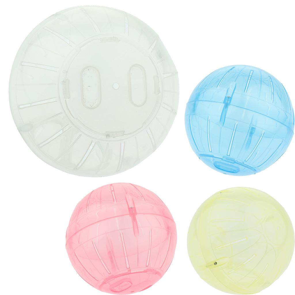 Pet Exercise Ball Hamster Mouse Rat Plastic Running Cage Interactive Play Toy