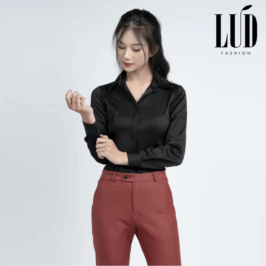 Áo sơ mi nữ phi bóng LUD Fashion