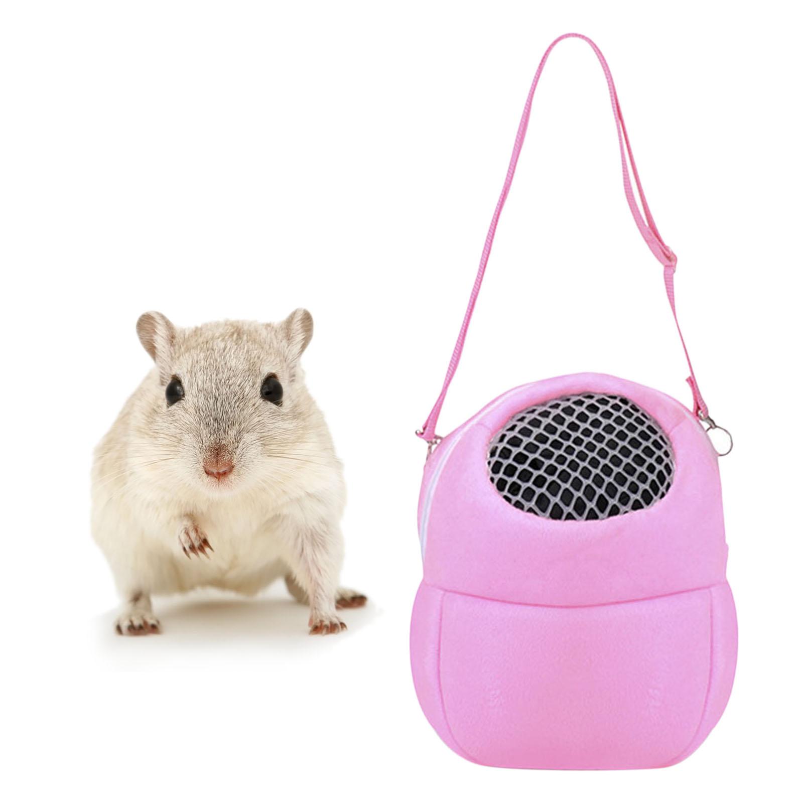 Pet Small Animal Carrier Bag Travel Warm Cage Hamster Pouch