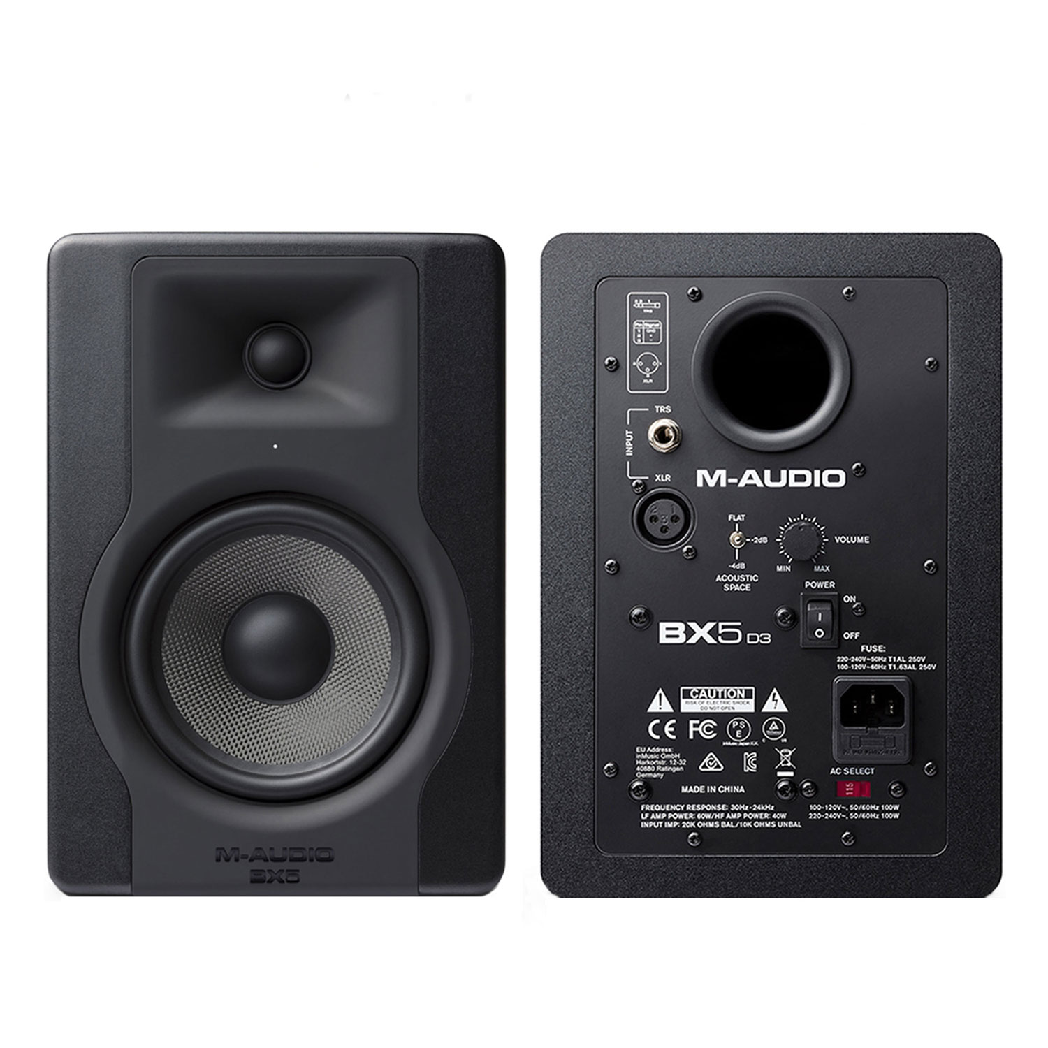 [Một Cặp] Loa Kiểm Âm M-Audio BX5 D3 Hàng Chính Hãng USA Studio Monitor Speaker BX5-D3 for Music Production BX5D3 - Kèm Móng Gẩy DreamMaker