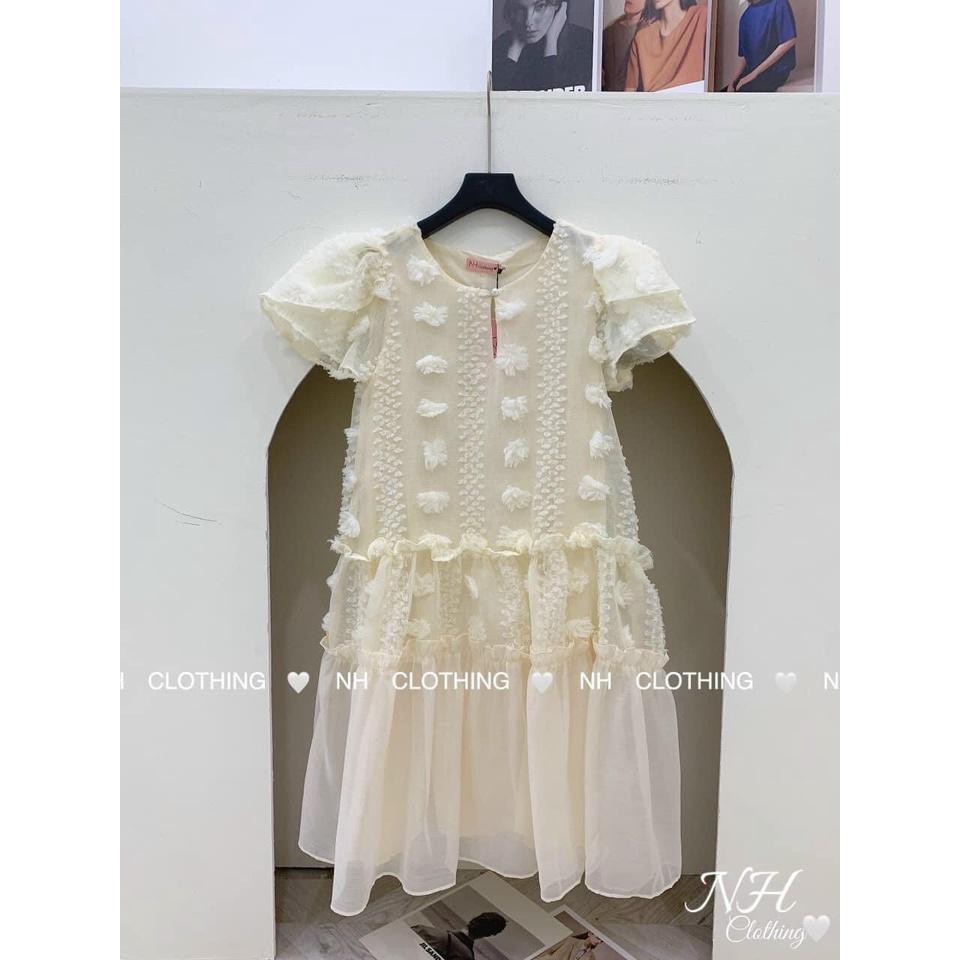 Đầm Bầu Váy Bầu Dự Tiệc Mùa Hè Thiết Kế Vải Lông Cao Cấp Sang Chảnh M1 - bauxinh