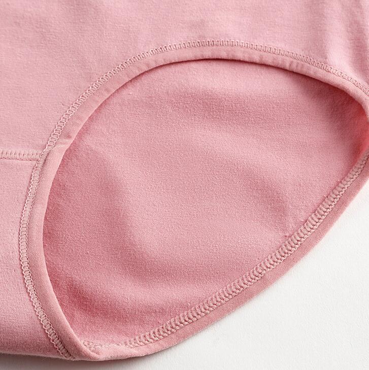 4 Cái/lốc Quần Lót Nữ Nguyên Chất Cotton Nữ ElasticSoft Bụng Quần Lót Quần Sịp Underpant Mỏng Phù Hợp Với Quần Lót Nữ Cao Cấp
