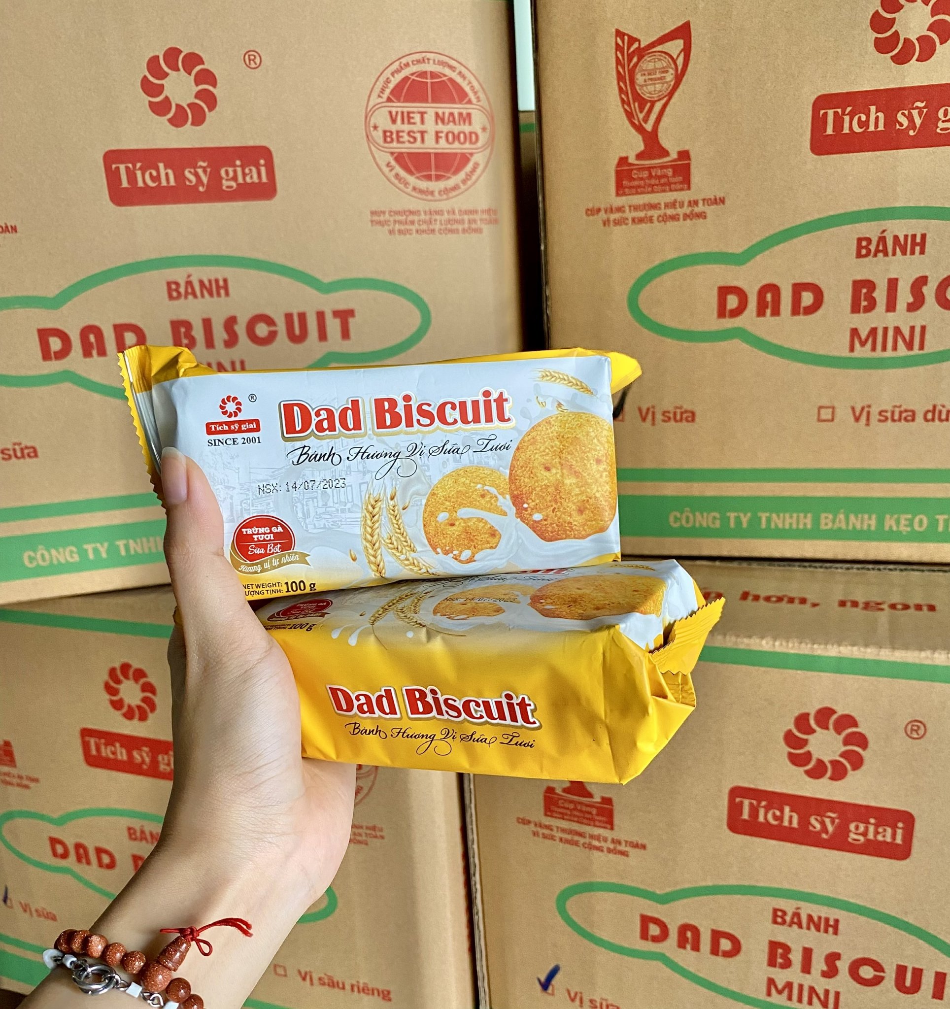 BÁNH DAD VỊ SỮA TÍCH SỸ GIAI 100G