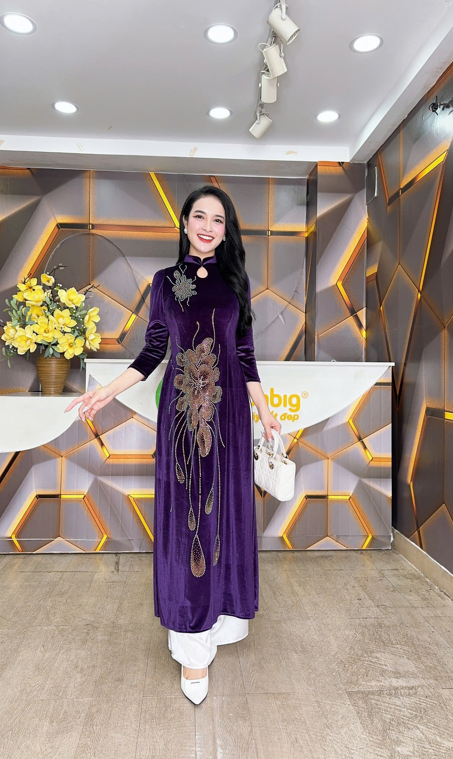 Set áo dài - S1776 - Thương hiệu Zonbig