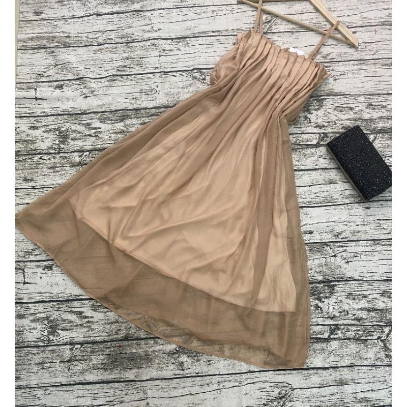 ĐẦM MAXI XẾP LI 2 DÂY