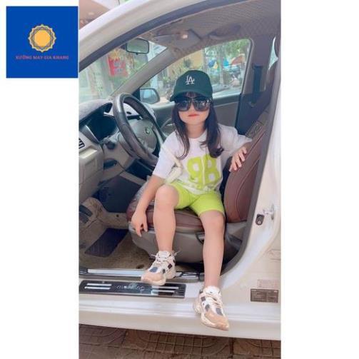Thời trang trẻ em - Đồ bộ bé gái ngắn tay, thun 100% cotton mát mẻ - GiaKhang