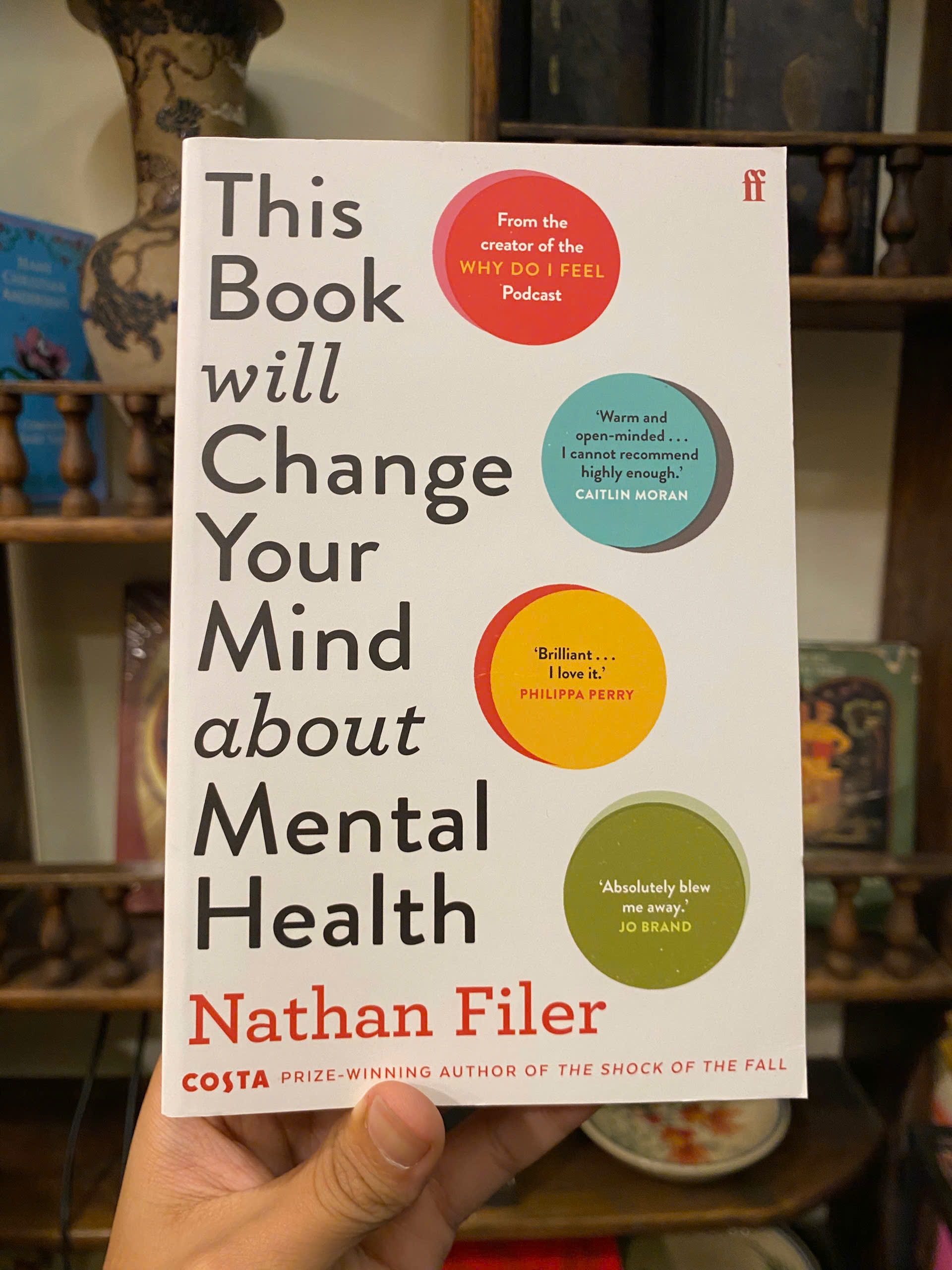 Sách - This Book Will Change Your Mind About Mental Health by Nathan Filer | Psychology Nonfiction