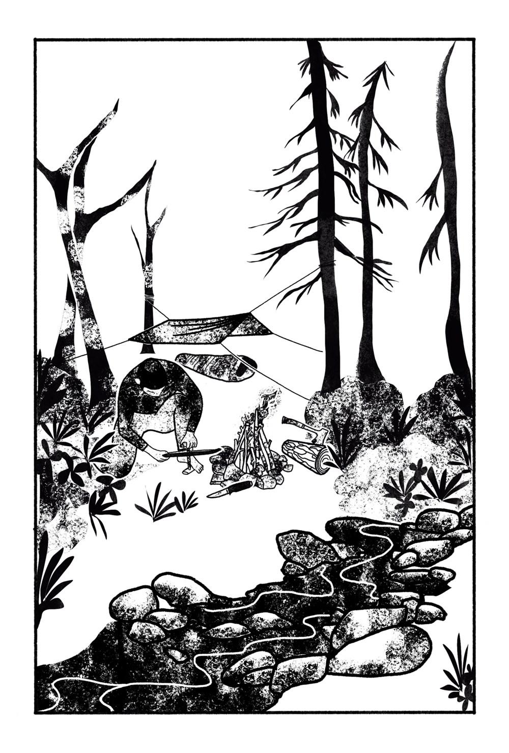 Sách - Outdoor Minimalist : Waste Less Hiking, Backpacking an by Meg Carney Savannah Cuthbertson