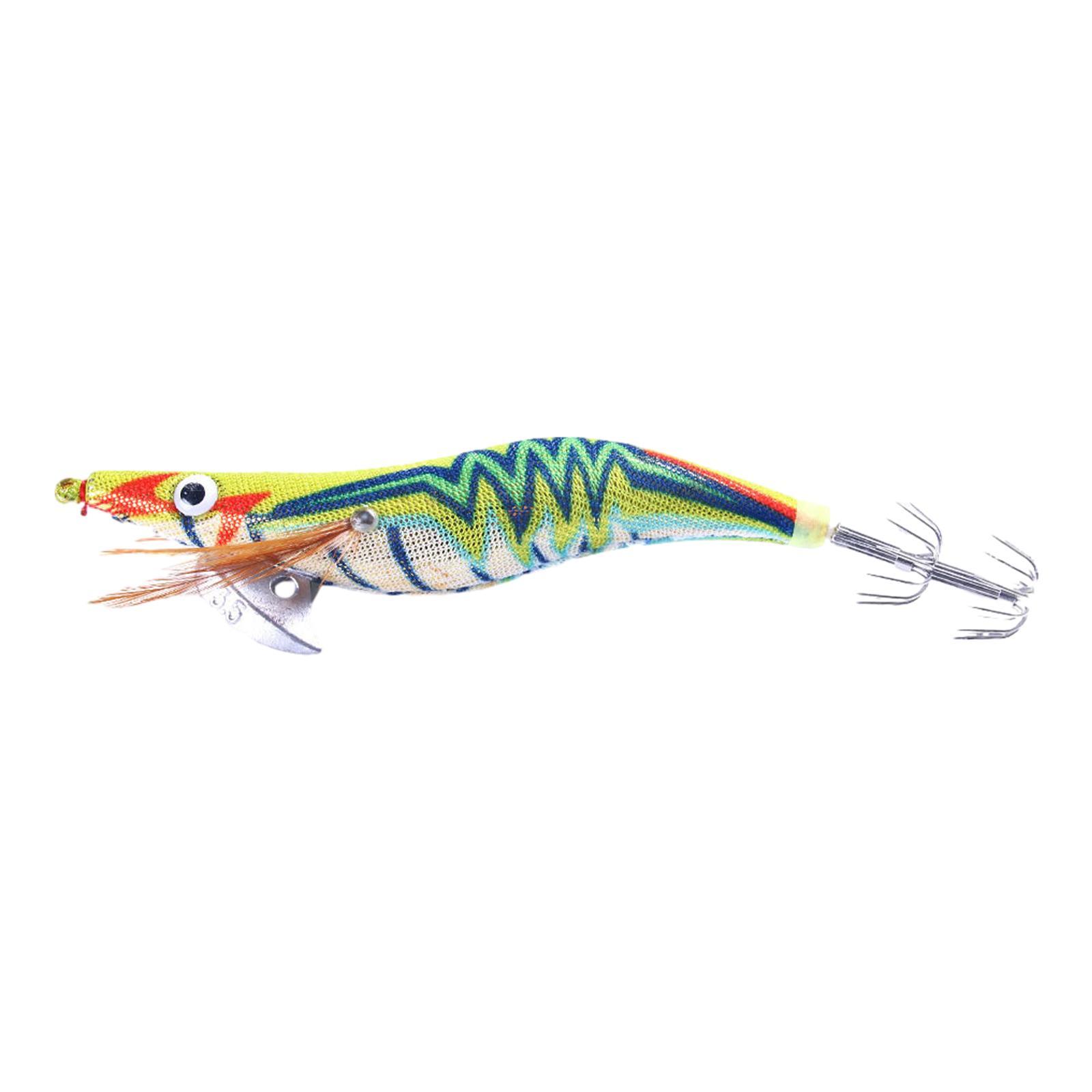 Luminous Squid Jig Hooks 14cm Artificial Squid Jig Lures Durable Squid Hooks