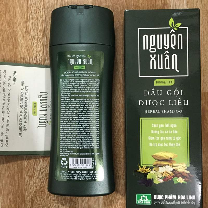 Dầu Gội Dược Liệu Nguyên Xuân - Dưỡng Tóc