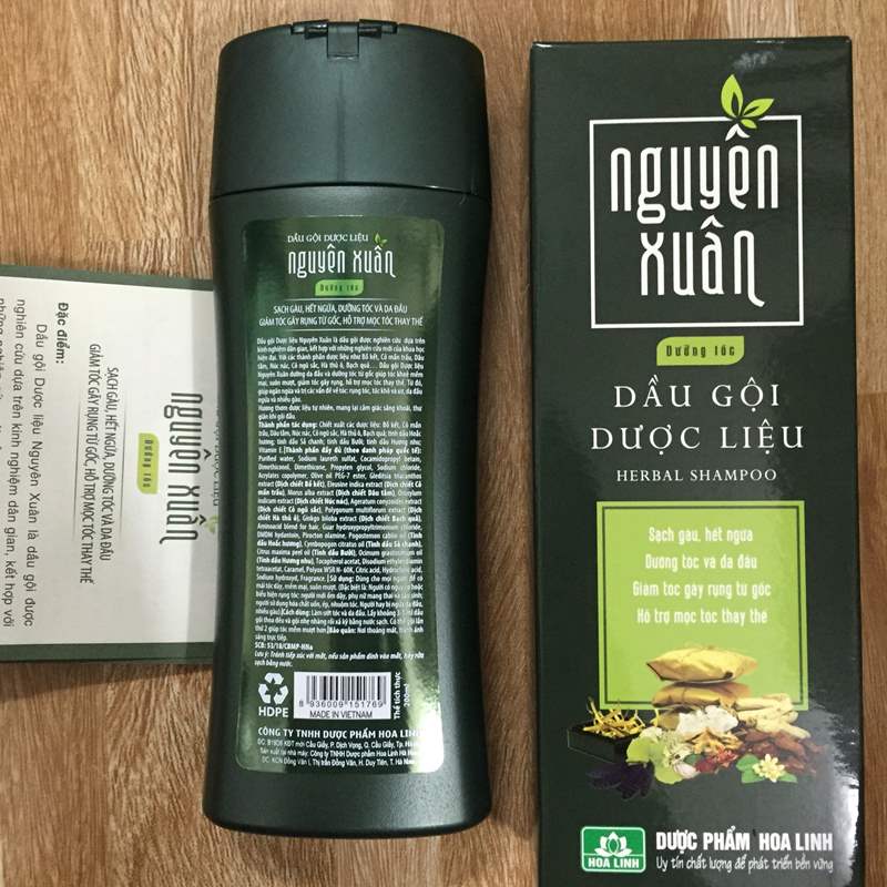 Dầu Gội Dược Liệu Nguyên Xuân - Dưỡng Tóc (200ml)