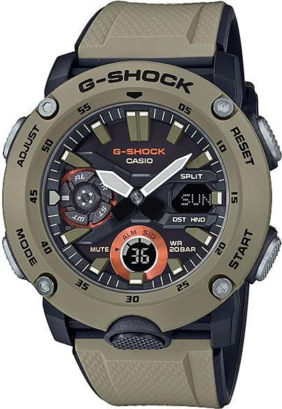 Đồng hồ nam Casio dây nhựa G-SHOCK GA-2000-5A