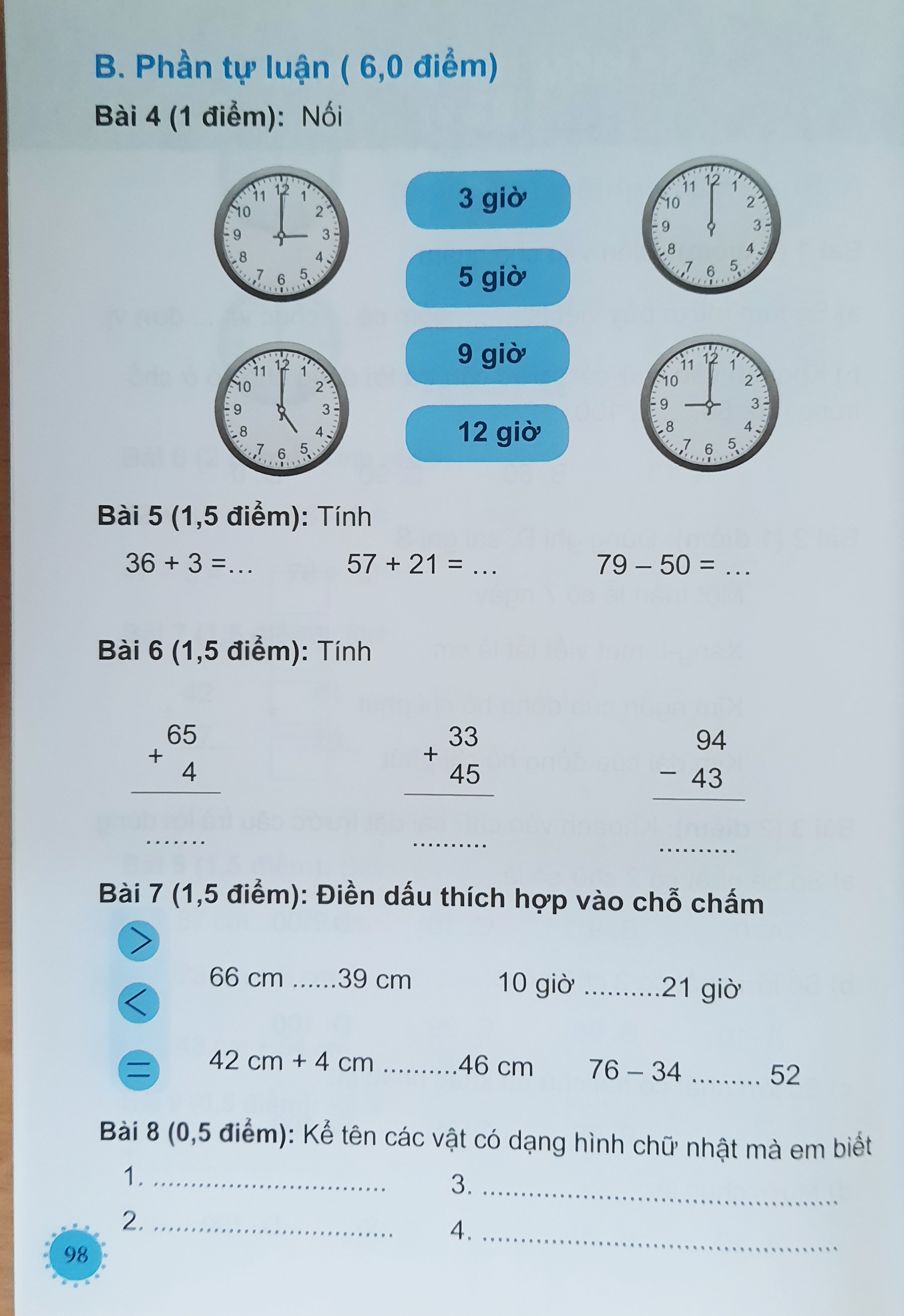 Bộ sách Luyện tập Toán 1, Tập một, hai (Theo hướng phát triển năng lực - Hỗ trợ học buổi 2