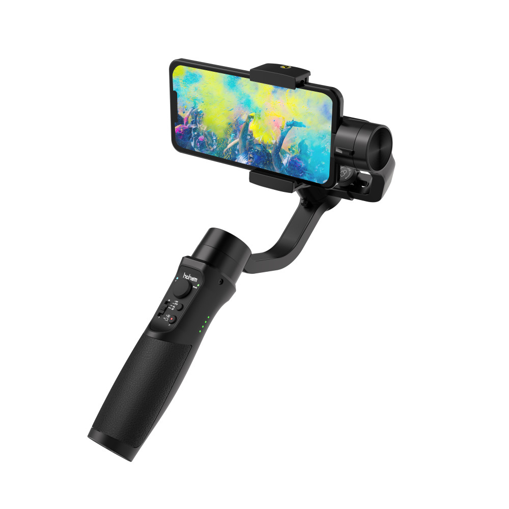 Hohem Isteady Mobile plus-Gimbal Chống Rung Dành Riêng Cho Điện Thoại Smartphone, Nhận Diện Khuôn Mặt, Theo Dõi Chuyển Động, Hoạt Động 12 Giờ - Hàng chính hãng