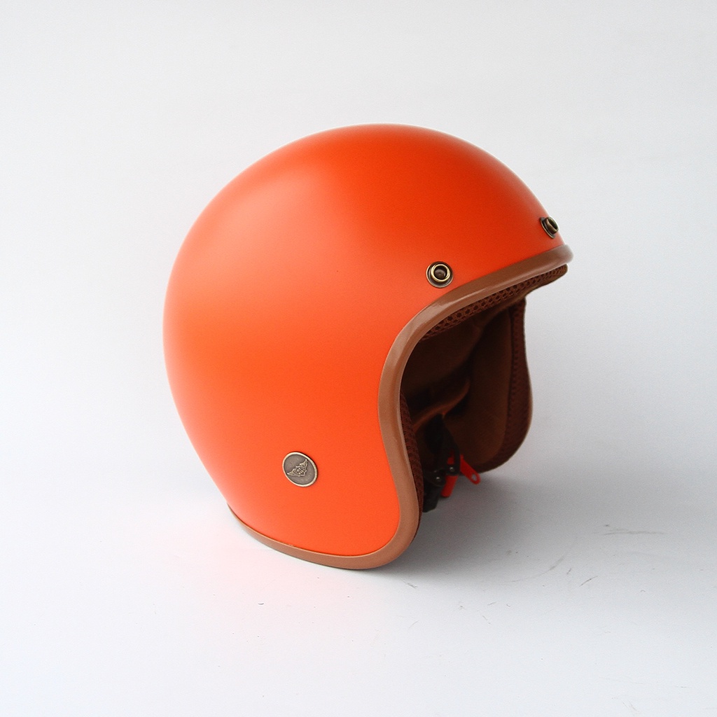 Mũ bảo hiểm 3/4 HT Helmet HP03 thời trang, cá tính, nhiều màu, Freesize ( 55-58.5cm) - Hàng chính hãng