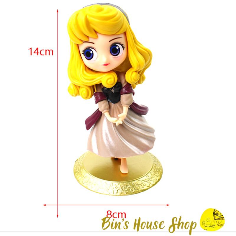 Đồ Chơi Mô Hình-Mô hình công chúa Disney cao 14cm( Shop hỗ trợ gói quà)