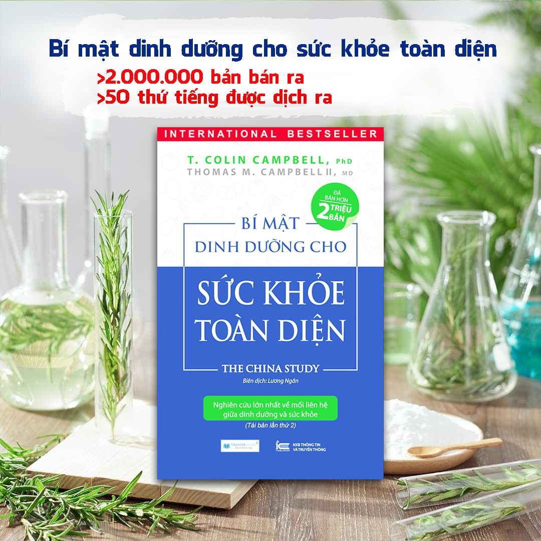 Combo 4 cuốn Bí mật dinh dưỡng (TB) + Toàn cảnh dinh dưỡng (TB) + Liệu trình dinh dưỡng + Động mạch vành