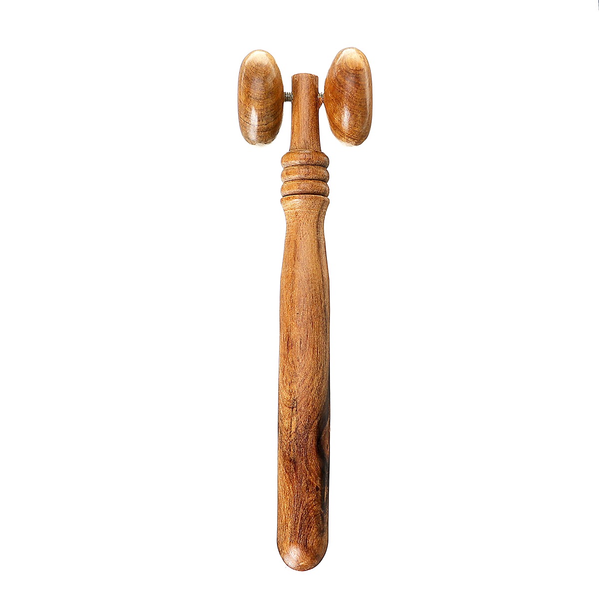 Cây Lăn Mát xa Mặt Mũi Bằng Gỗ Bách Xanh - MH860 - Kích thích các huyệt đạo làm thon gọn khuôn mặt