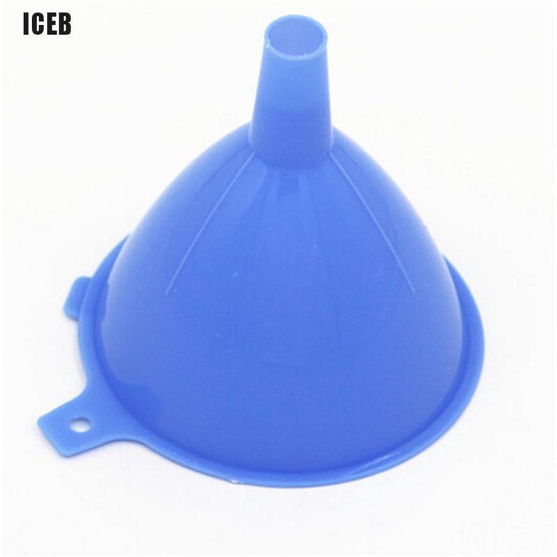 iceb 3Pcs Plastic Funnel Kitchen Home Tool Lab Car Gadget Liquid Water Oil Fill Tools