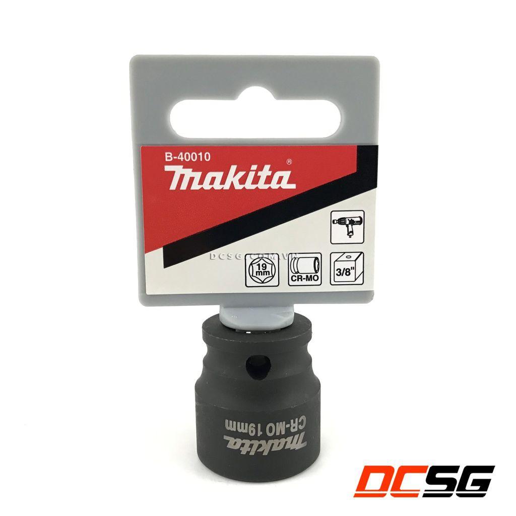 Đầu tuýp ngắn 3/8" 19mm Makita B-40010