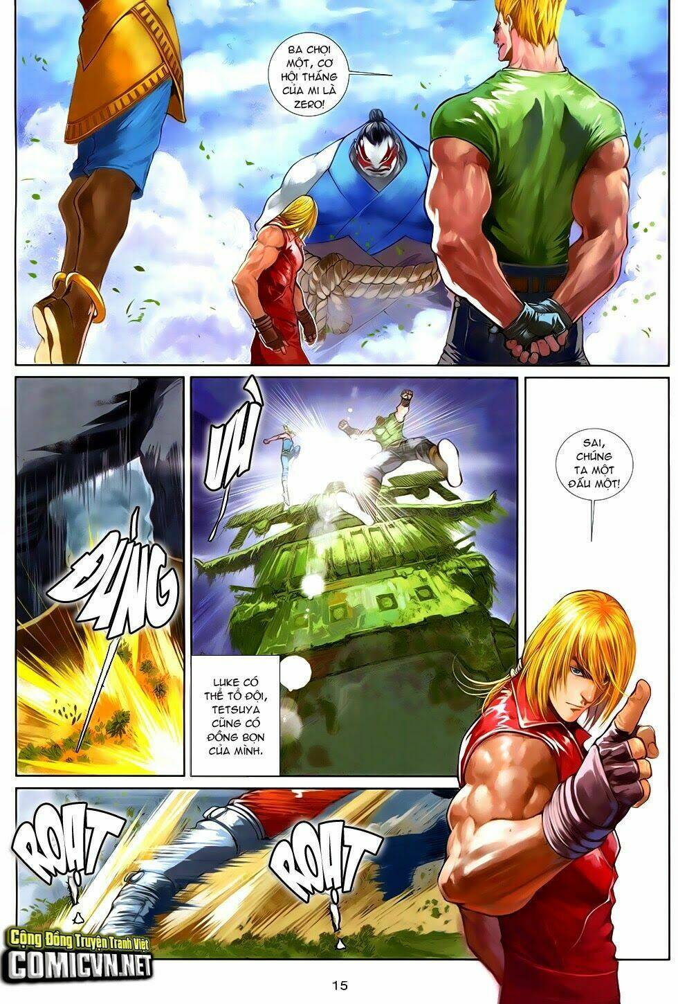 ba động quyền z hadouken zero chapter 6 15