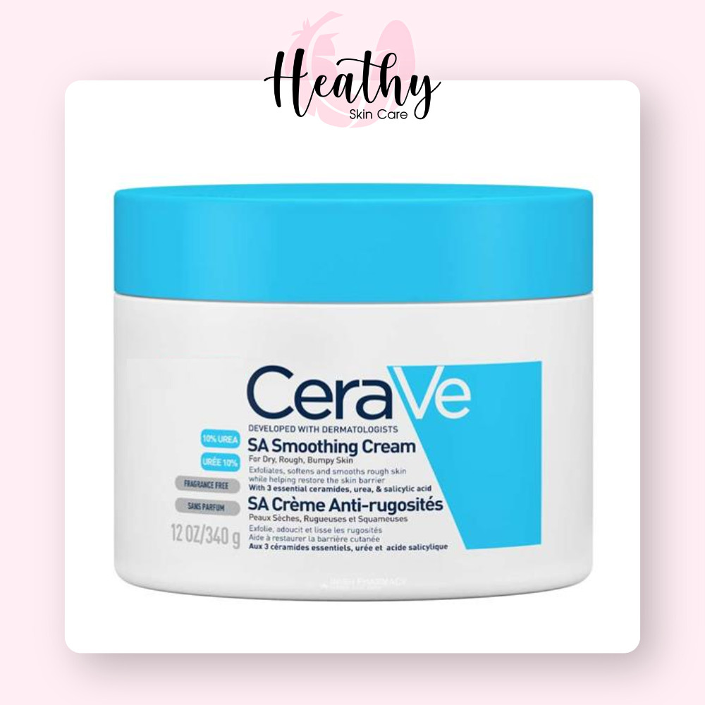 Kem Dưỡng Ẩm Dành Cho Da Khô Ráp Sần Sùi CeraVe SA Smoothing Cream 340G
