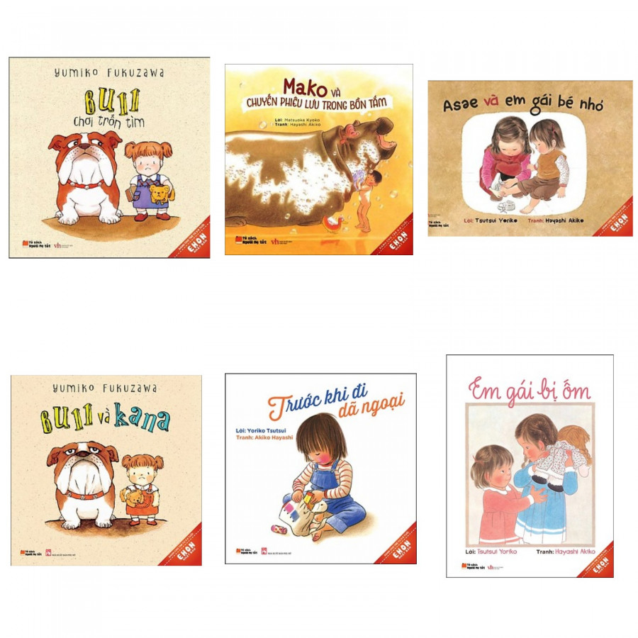 Combo Ehon Nhật Bản Dành Cho Trẻ Từ 3 - 6 Tuổi