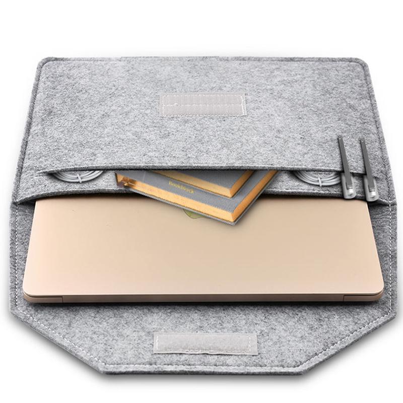 Laptop Cảm Thấy Tay Túi Cho Apple Macbook Air Pro Retina 11 12 13 13.3 15 15.4 15.6 16 Inch Cho mạc M1 Chip Air Pro 13 13.3 Ốp Lưng